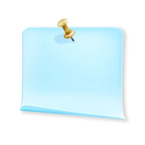 Élément de post-it réaliste isolé | PSD Gratuite