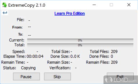 ExtremeCopy 2.3.4 Free Download for Windows 10, 8 and 7 - FileCroco.com