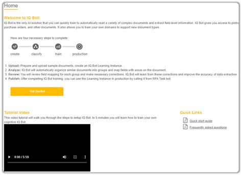 Image result for IQ Bot Architecture Overview