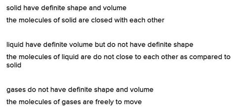 Distinguish the properties of solid,liquid and gas - Brainly.in