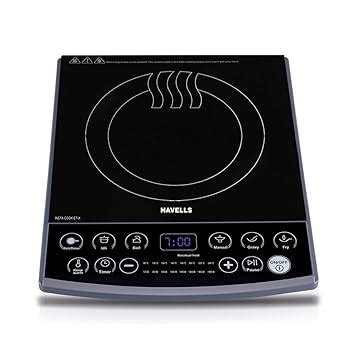 Buy Havells Induction Cooktop Et-X|1900W|Digital Touch Control|Ceramic ...