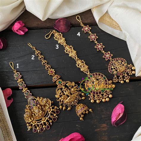 Premium AD Stone Maang Tikka-G4621 – vrikshamindia