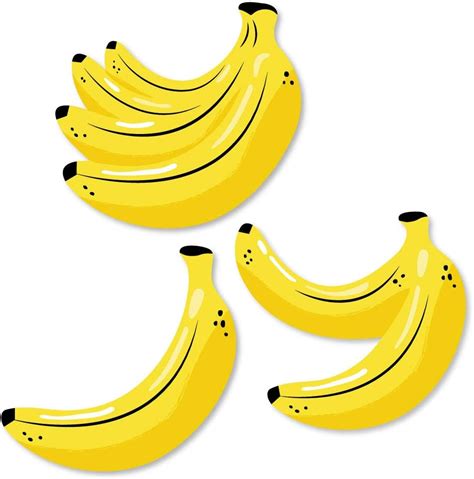 Big Dot of Happiness Let’s Go Bananas - DIY Shaped India | Ubuy