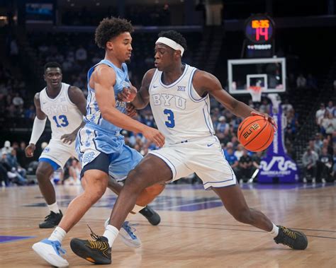 AJ Dybantsa highlights from BYU's win over North Carolina: College ...