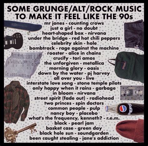 90's Grunge/Rock Music Playlist