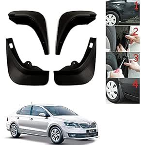 Auto Addict Car Mud Flaps Splash Guards (O.E Type Custom,4 pcs) for ...