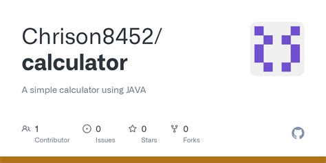 Image result for Java Calculator GitHub