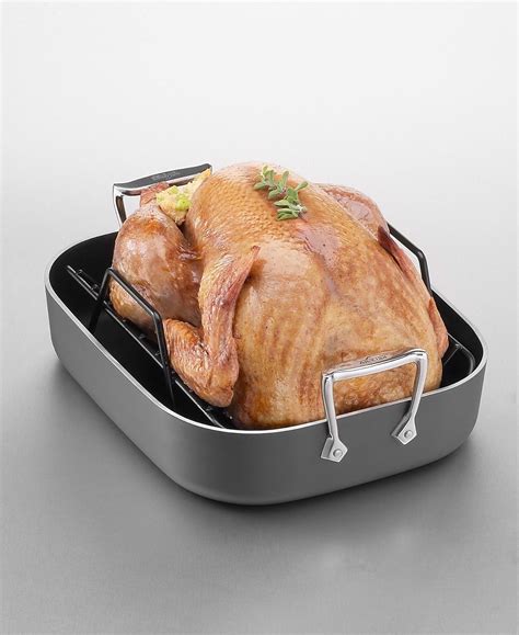 Buy All-Clad LTD Petite Roti Pan with Roasting Rack Online at Low ...