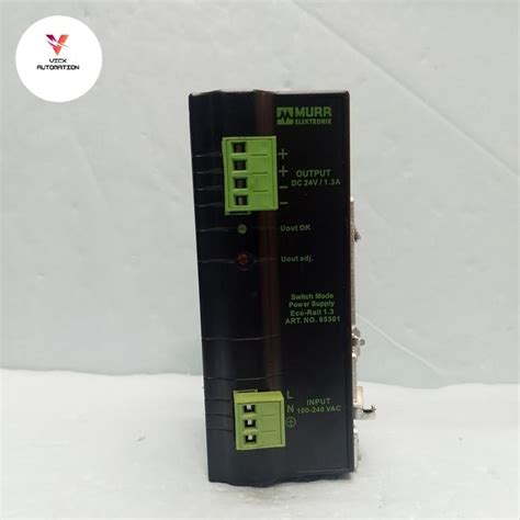 Jual MURR ELEKTRONIK 85301 Power Supply 1Phase Eco-Rail 1.3-100-240/24 ...