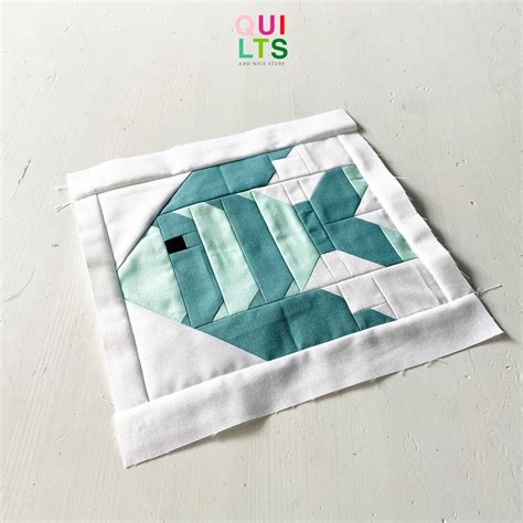 Fish Quilt Block Pattern 的图像结果