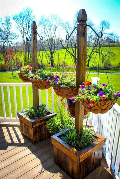 Astounding 50 Incredible Home Front Porch Flower Planter Ideas https ...