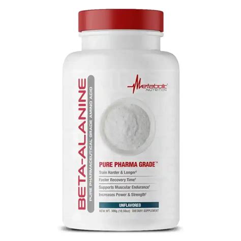 Beta Alanina 300 Gramos Metabolic Nutrition | XHuman