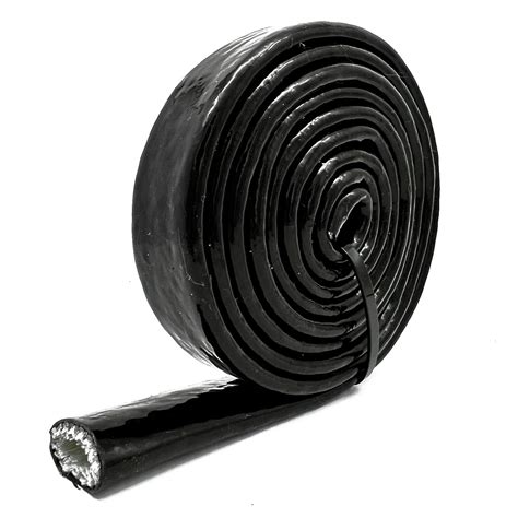 Buy KRD PERFORMANCE 1 inch 25mm ID Black Silicone Coated Fiberglass ...