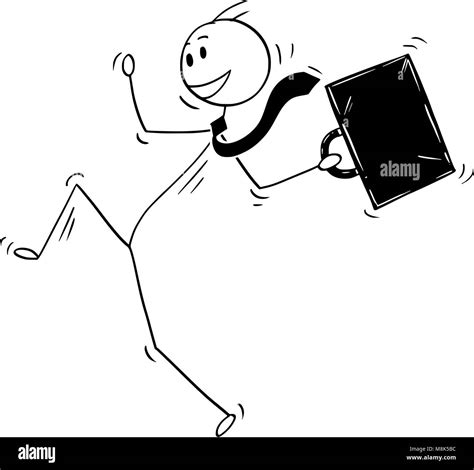 Happy Dance Stick Figure