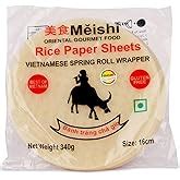 Meishi Vietnamese Gluten Free Spring Rice Paper Roll | 340g | 22 cm ...