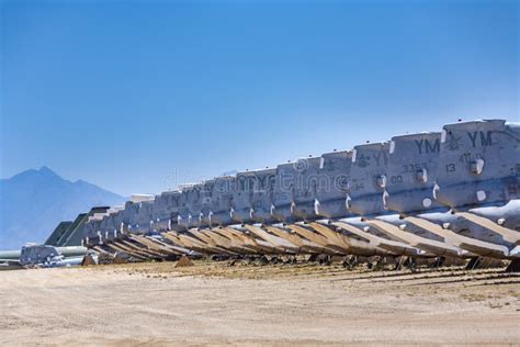 Davis-Monthan Air Force Base AMARG Boneyard in Tucson, Arizona ...