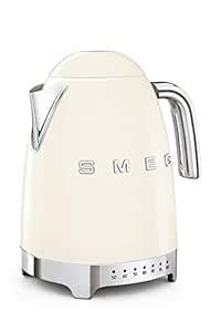 Smeg 1.7L Variable Temperature Electric Kettle 2400W, Original Italian ...
