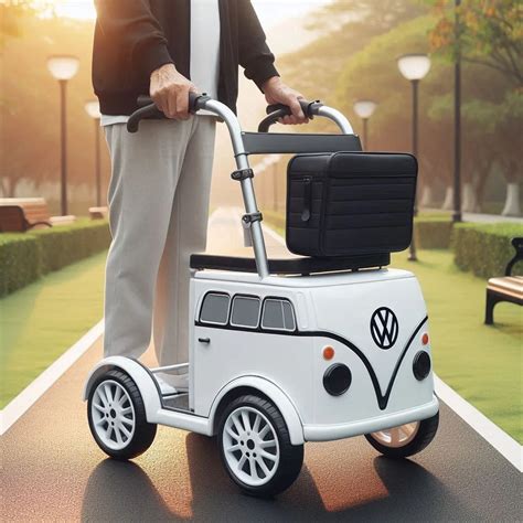 Volkswagen Bus Walker: Nostalgia and Mobility in One Unique Design