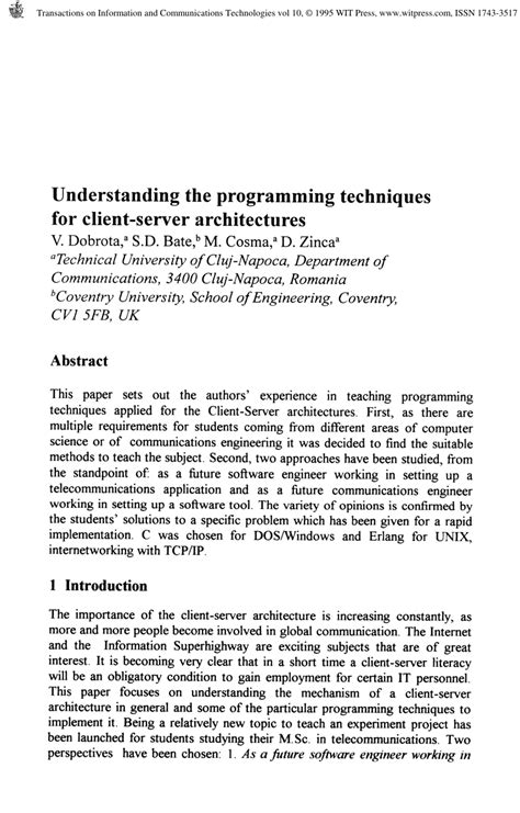 Client/Server Programming in Computer Network 的图像结果