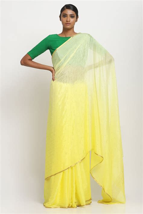 VIA EAST l Curated Collection of Chiffon and Crepe Sarees – Via East