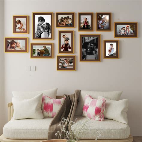 Art Street Set of 12 Savor Premium 3D Wooden Collage Photo Frame for H ...