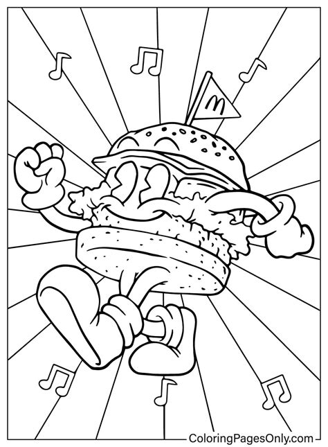 20+ McDonald's Coloring Pages - Free Printable PDF & Online Coloring