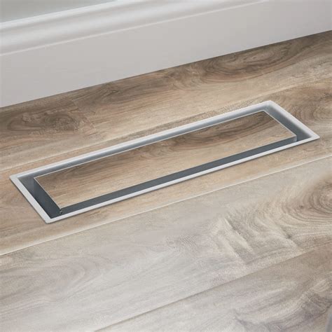 Zion 4" x 10" Flush Mount Floor Registers (Grey) : Amazon.ca: Tools ...