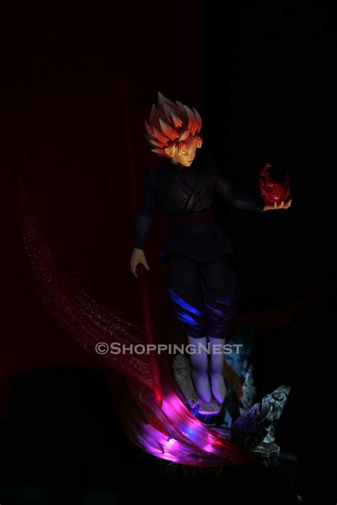 Drgon Ball Z Black goku Zamasu Action Figure without Light | 35 CMS