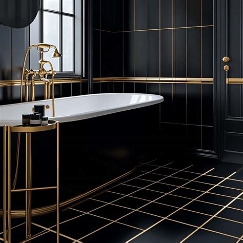 25 Black and Gold Bathroom Decor Ideas to Make Your Space Shine