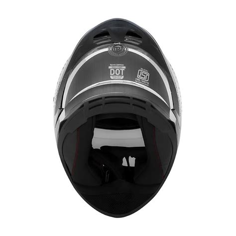 SPEEDX FULL FACE BLITZ HELMET - CHROME