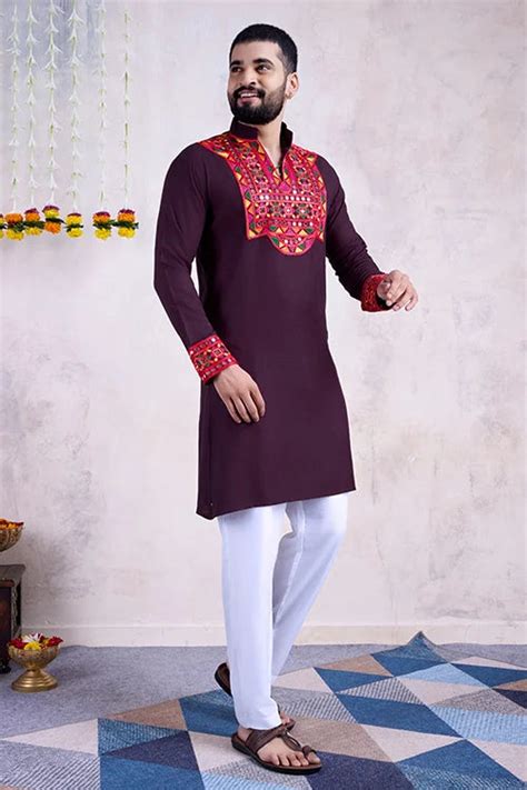 Traditional Men's Kurta for Navratri Garba Nights - shubhkalastore.com