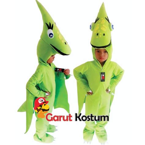 Jual Baju Karnaval Kostum Dinosaurus Sayap Costume Setelan Anak Lucu ...