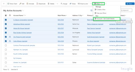 For a Selected Row Power Automate 的图像结果