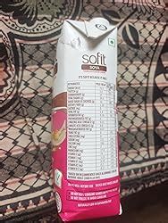 Sofit Soya Drink Vanilla, 1000ml| Vegan Drink |Enriched with plant ...