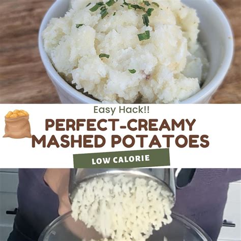 Perfect Creamy Low Calorie Mashed Potatoes {Quick Tip to Get them ...