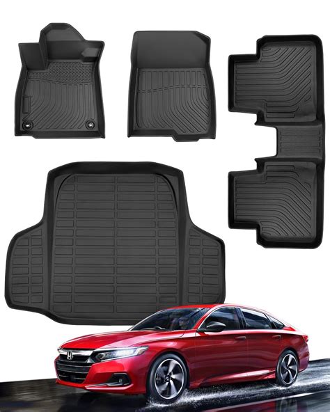 Amazon.com: DrCarNow for Honda Accord Floor Mats 2022 2021 2020 2019 ...