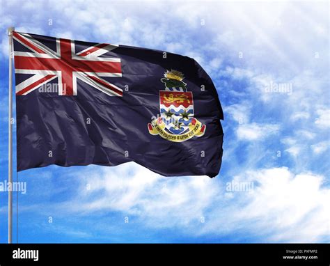 National flag of the cayman islands hi-res stock photography and images ...