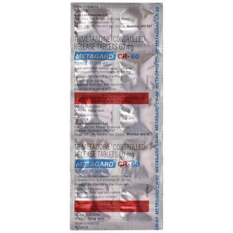 Metagard CR-60 - Strip of 10 Tablets : Amazon.in: Health & Personal Care