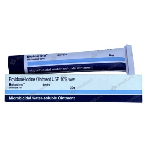 BETADINE 10% OINTMENT 20 GM : View Price, Combination and Alternatives ...