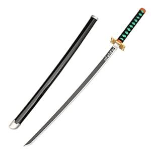 Pinaka Demon Slayer Muichiro Tokito Cosplay Wooden Nichirin Life Size ...