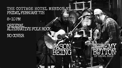 Jason Being & Jeremy Button at the Cottage Hotel, Cottage Hotel of ...