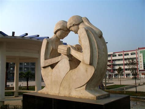 校园广场雕塑设计|纯艺术|雕塑|雕塑设计公司 - 原创作品 - 站酷 (ZCOOL)