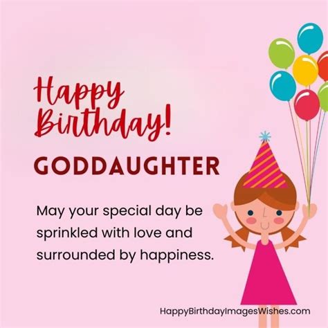Happy Birthday GodDaughter Images & Wishes 2025