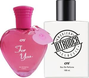 Buy CFS Intruder White & For You Long Lasting Eau De Parfum Eau de ...