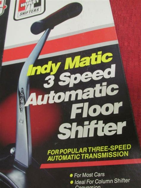 Hurst Shifter Box Indy Matic 3 Speed Automatic Floor Shifter NOS ...