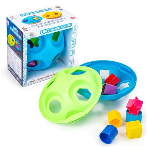 RATNA'S UFO Shape Sorter with Different Colourful Shapes - Kids Activi ...