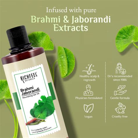 Richfeel Brahmi Jaborandi Hair Oil 500 ML – richfeelnaturals.com