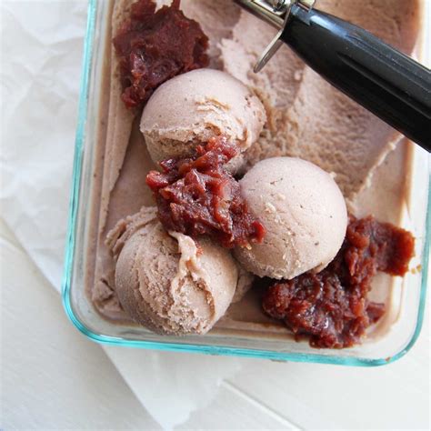 Easy 3-Ingredient Adzuki Red Bean Ice Cream Recipe - All Purpose Veggies