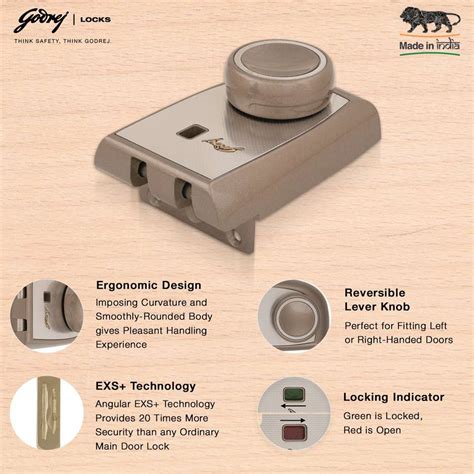 Godrej Locks EXS+ Astro 1CK for Double Door Lock - Buy Godrej Locks ...