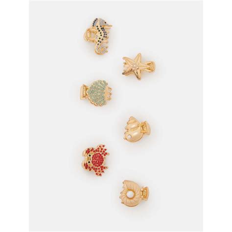 Buy Accessorize London Multi-Color Mini Under The Sea Hair Clutchers ...